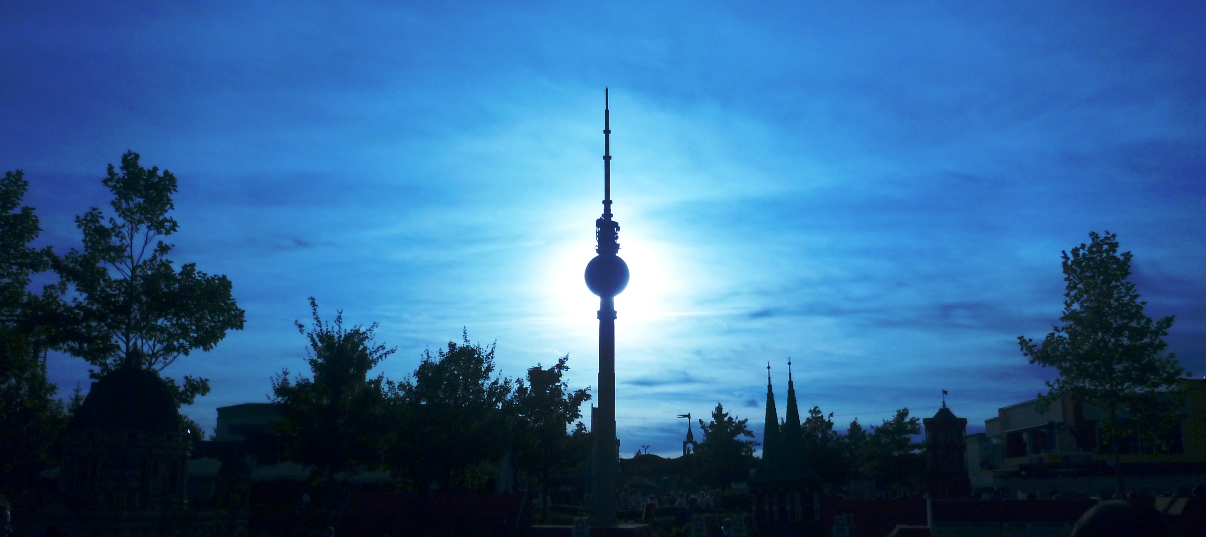 Sonnenfinsternis in Berlin (LEGOLAND)