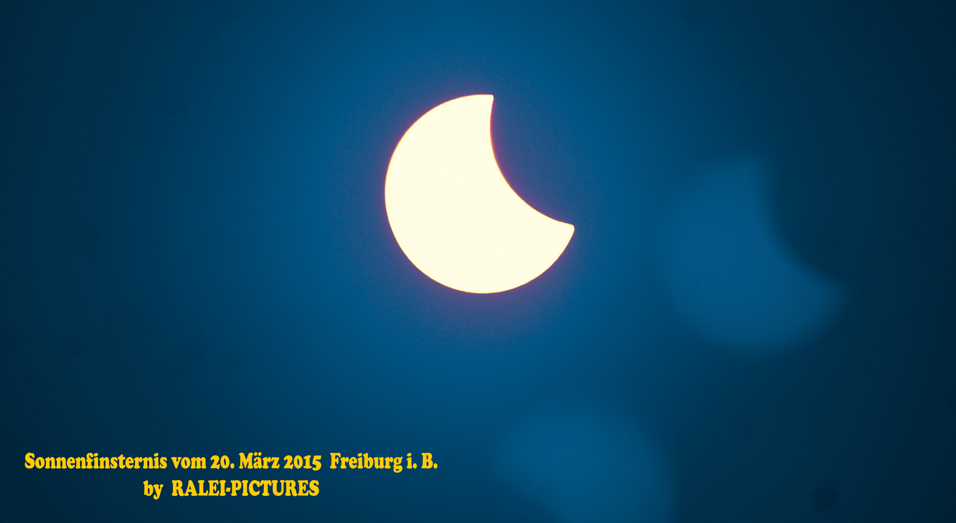 Sonnenfinsternis vom 20-März 2015 Freiburg i.B.