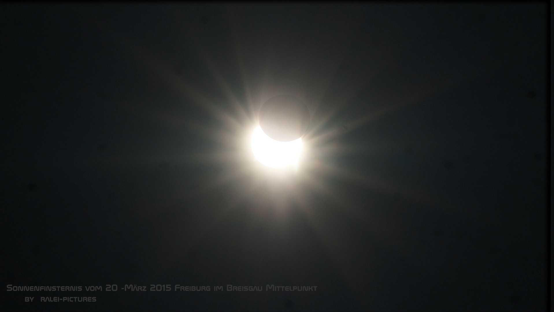 Sonnenfinsternis vom 20 - März 2015 Freiburg im Breisgau -(Bötzingen)