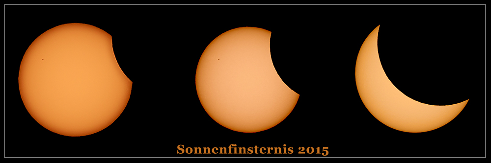 Sonnenfinsterniscollage