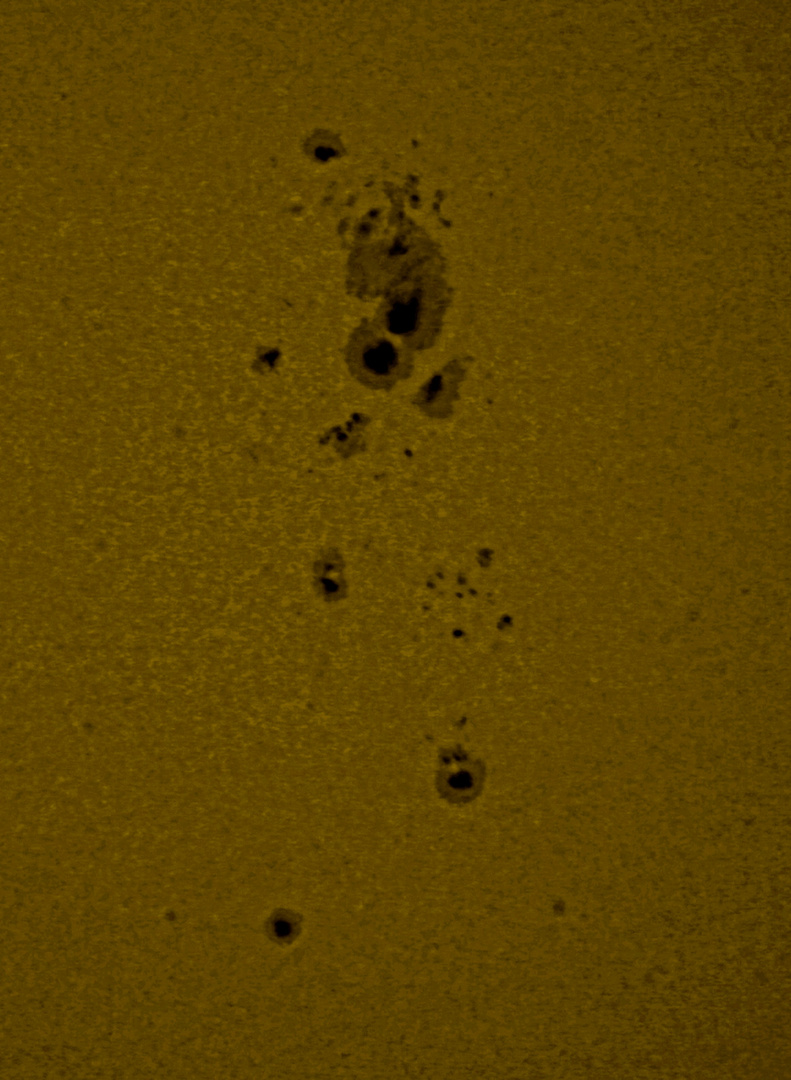 Sonnenfleckengruppe AR 11520 vom 11.Juli 2012