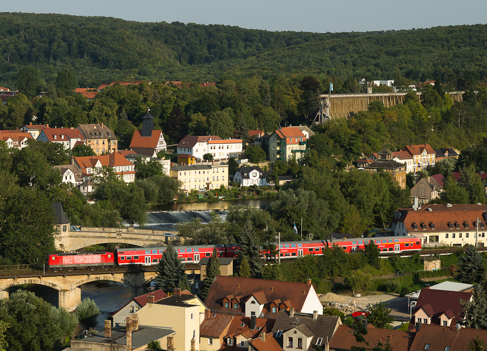 Sonnenglanz auf Sickenblech