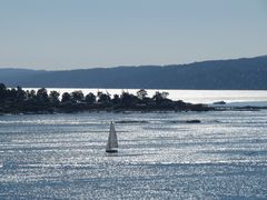 Sonnenglanz im Oslofjord