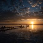 * Sonnenglühen am Steinhuder Meer *