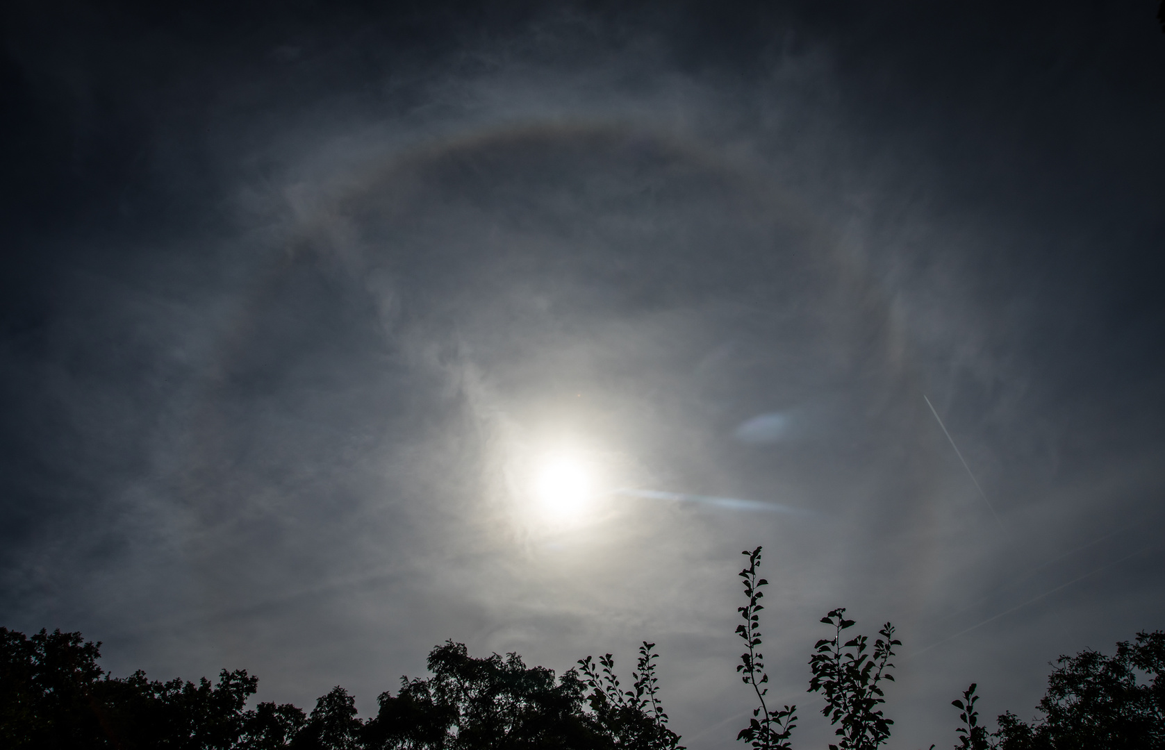 Sonnenhalo im September