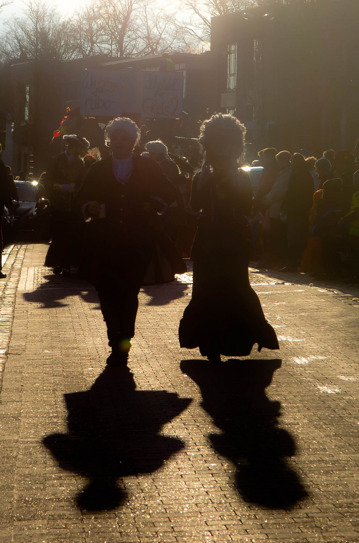 Sonnenkönig im Karneval