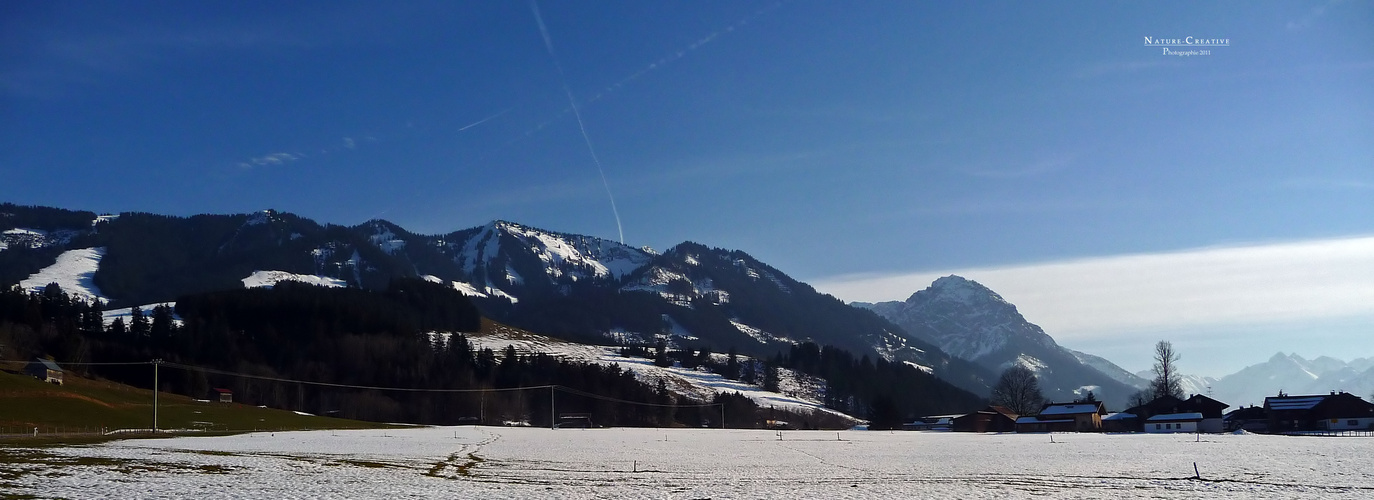 "Sonnenköpfe und Rubi-Horn* bei Hinang"