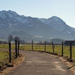 "Sonnenköpfe und Rubi-Horn und Anfang des Walsertals bei Burgberg 1"