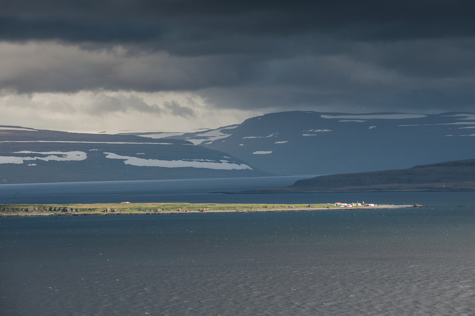 Sonnenlicht auf der Insel