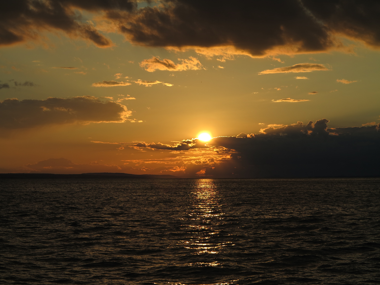 Sonnenntergang am Bodensee