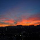 Sonnenntergang in Graz