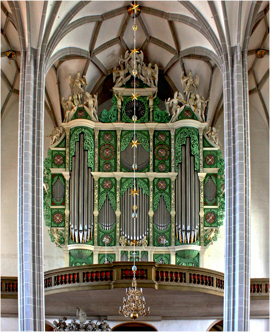 Sonnenorgel in der Peterskirche in Görlitz