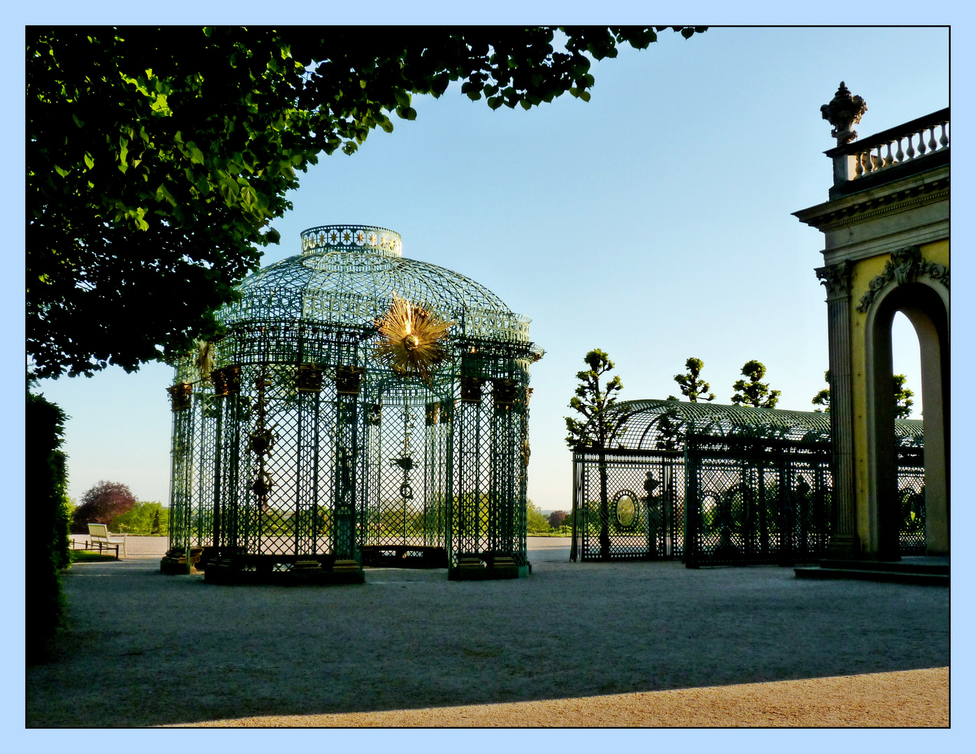 Sonnenpavillon am Schloss Sanssouci in Potsdam