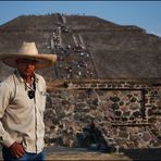 Sonnenpyramide in Teotihuacan