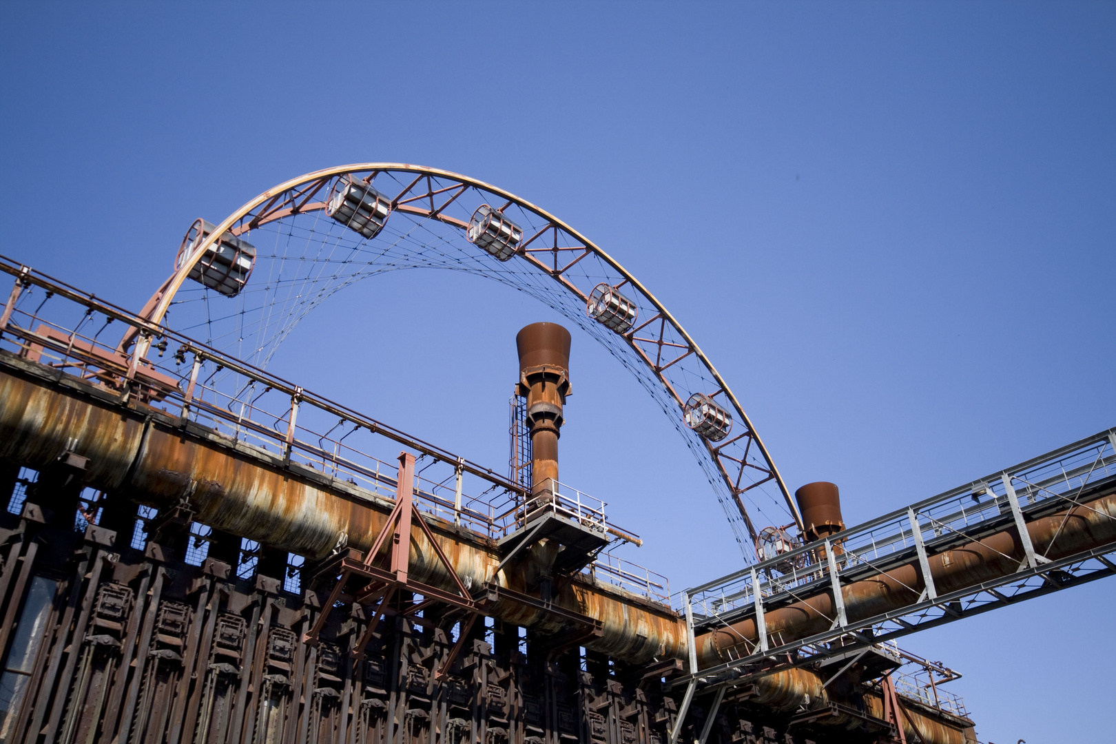 Sonnenrad auf der Kokerei Zollverein