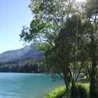 Sonnenschein am Bergsee