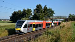 Sonnenschein an der Main-Weser-Bahn