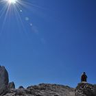 Sonnenschein auf Berg