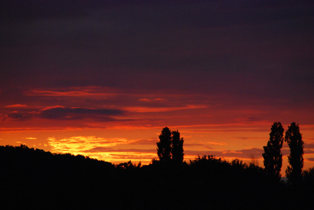 sonnenschein bis zum Untergang