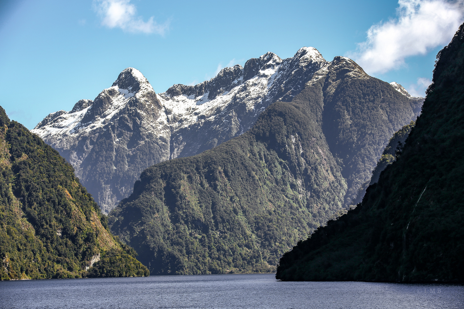 Sonnenschein im Fjordland