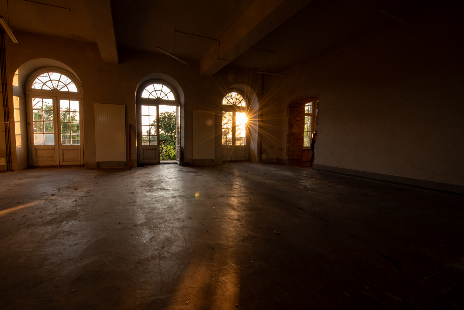 Sonnenschein im Schloss Dornburg