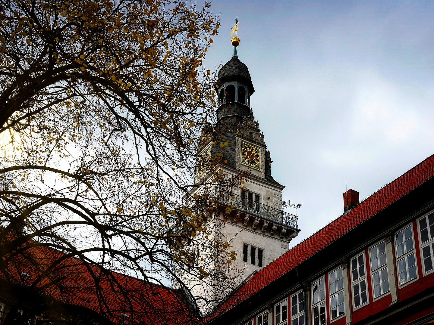 Sonnenschein im Schloss Wolfenbüttel