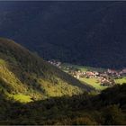 Sonnenschein in den Vosgesen (Elsass)