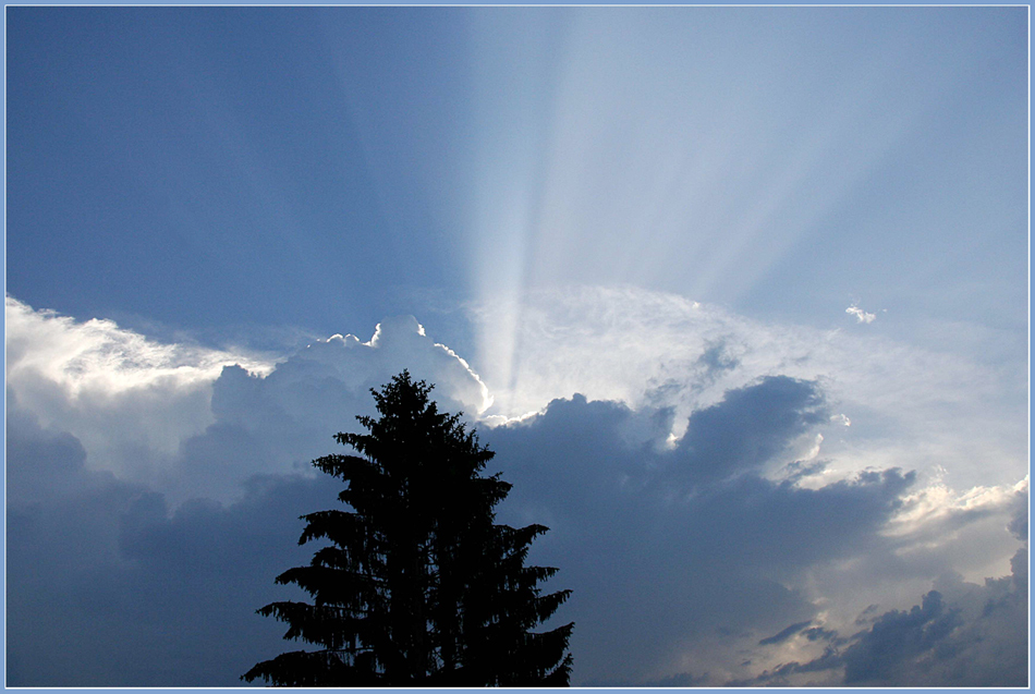 Sonnenschein nach Gewitter von inge.borg 