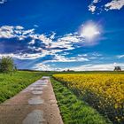 Sonnenschein nach Regenschauer