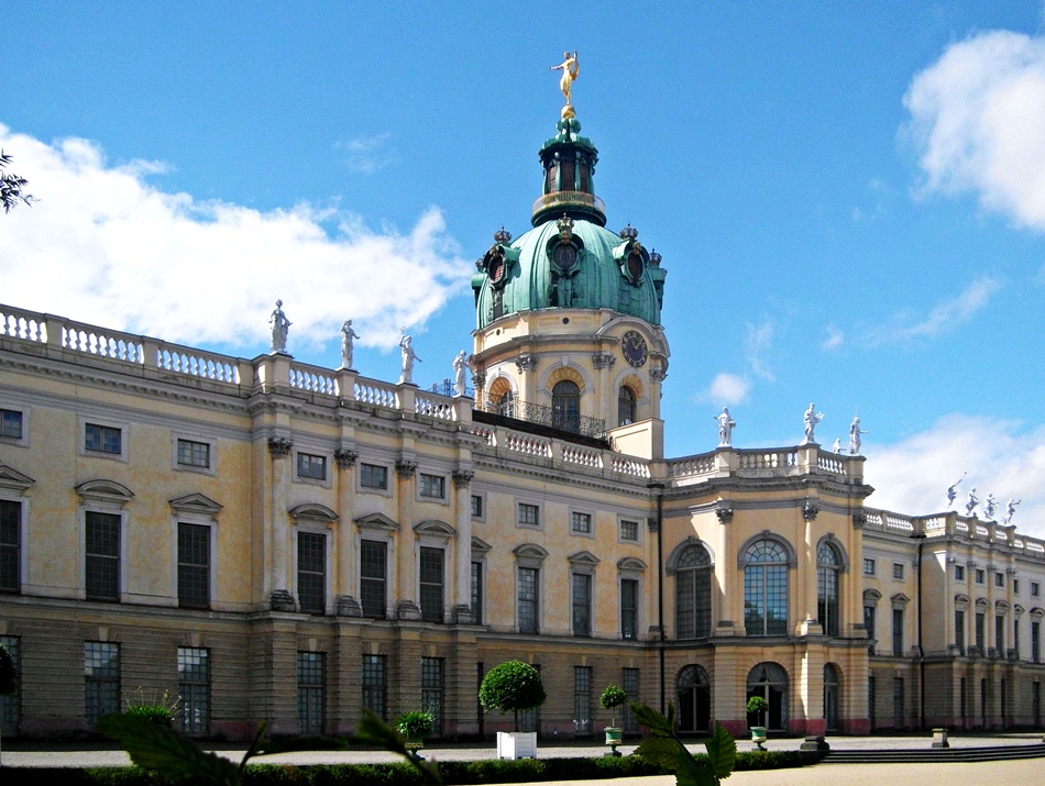 Sonnenschein über Schloß Charlottenburg