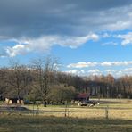 Sonnenschein, Wolken und ein stürmischer Wind