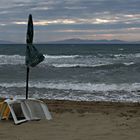 Sonnenschirm am Strand - Punta Ala