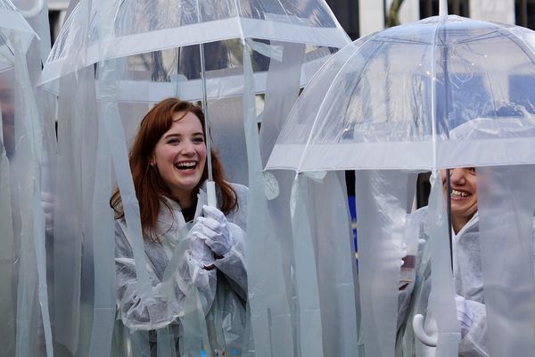 Sonnenschirm- Stimmung