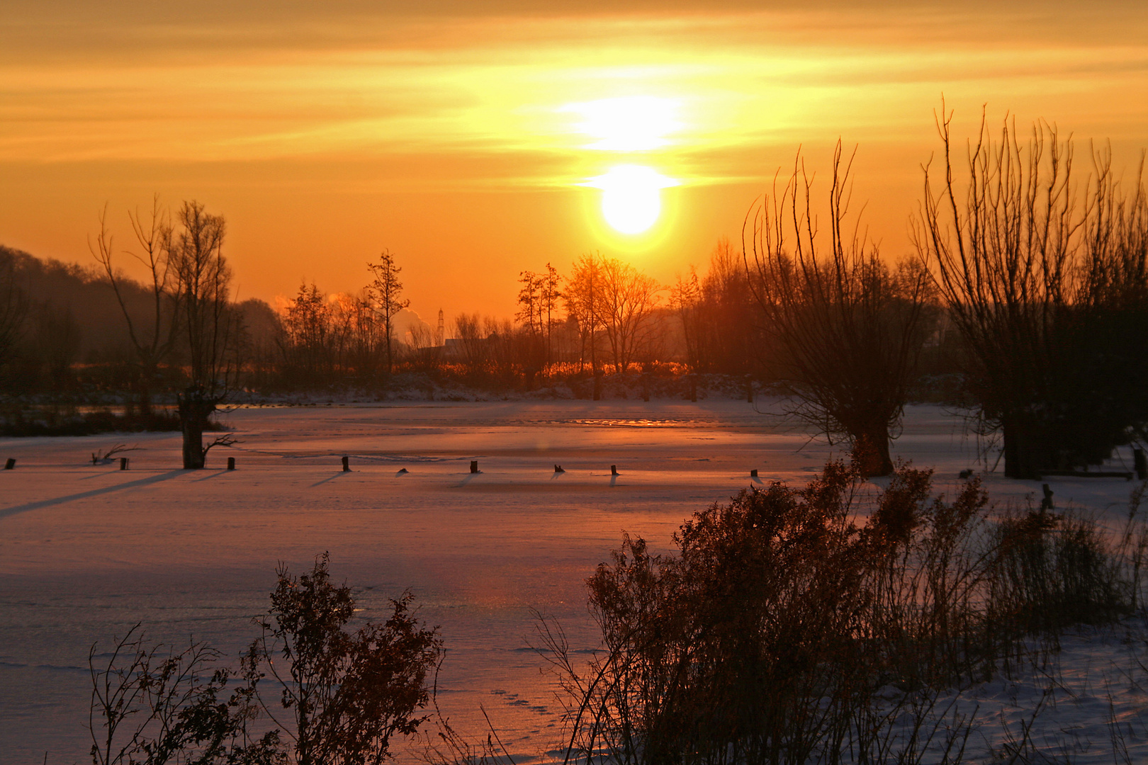 Sonnenschnee