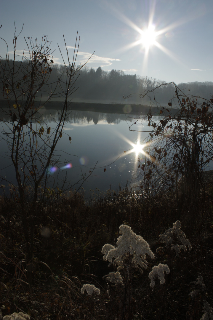 Sonnenspiegelung