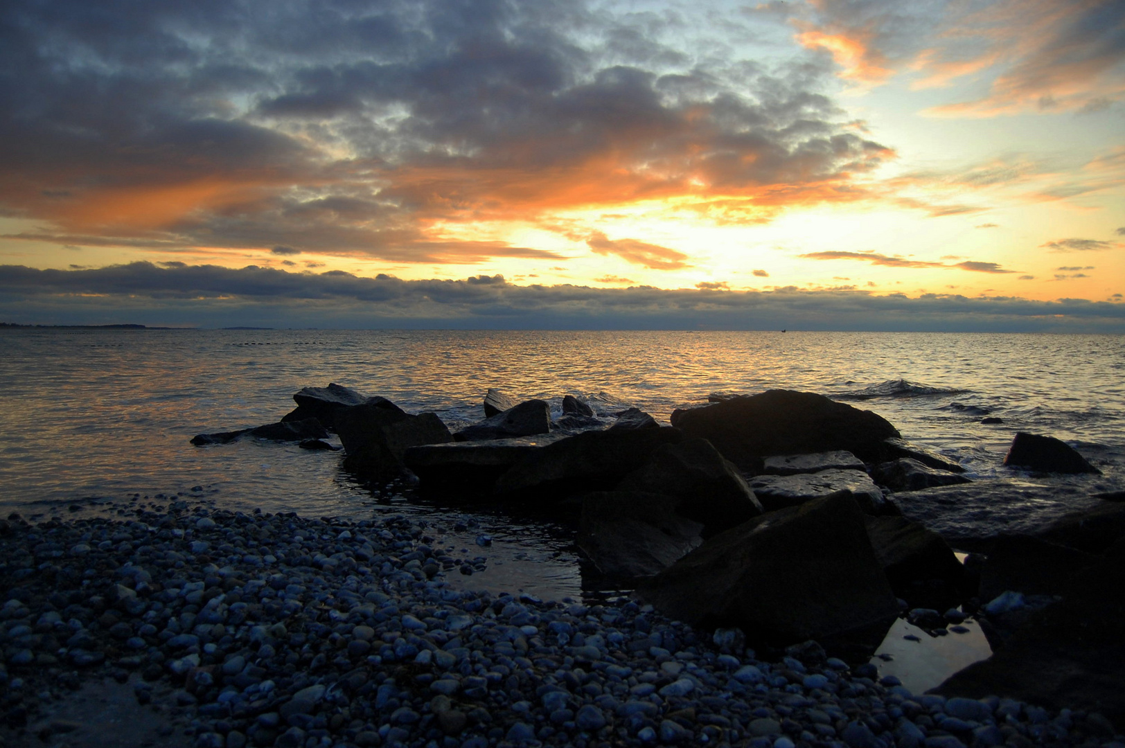 Sonnenspiel über Hiddensee