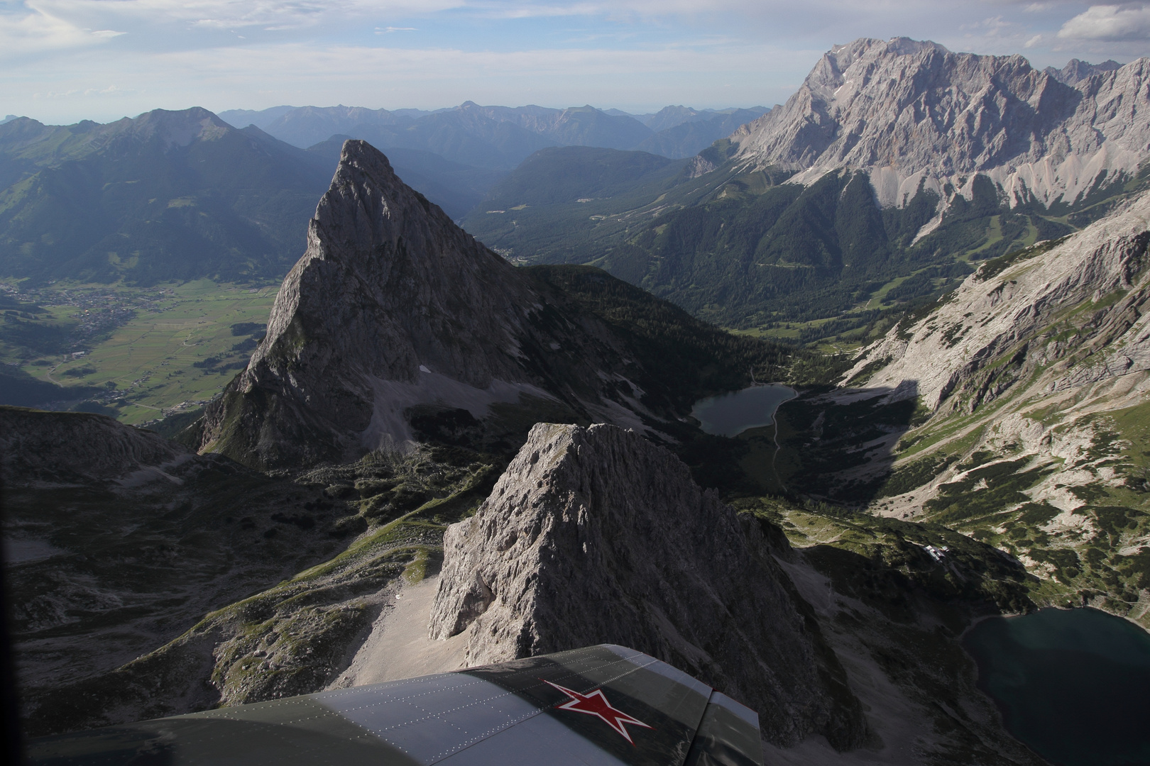 Sonnenspitze- Vorderer Drachenkopf - Seebensee und Drachensee