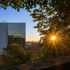 Sonnenstern am MAN Hochhaus