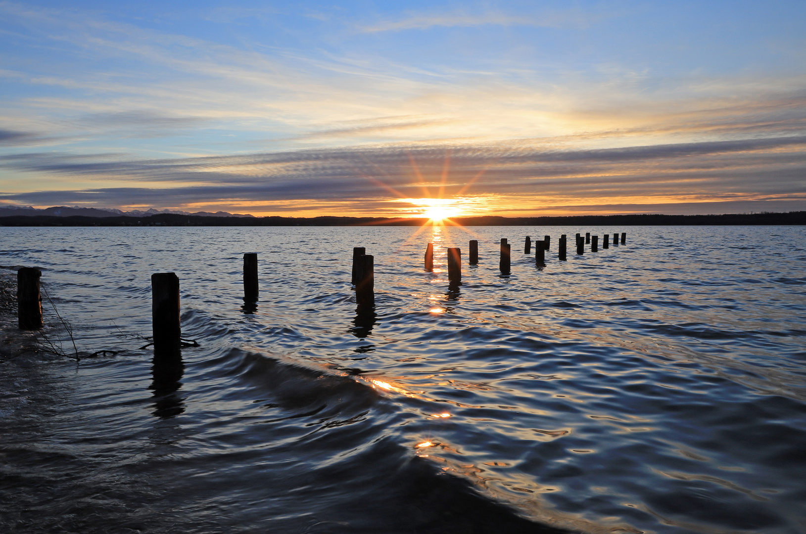 Sonnenstern am See