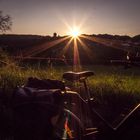 Sonnenstern-Fahrradsattel