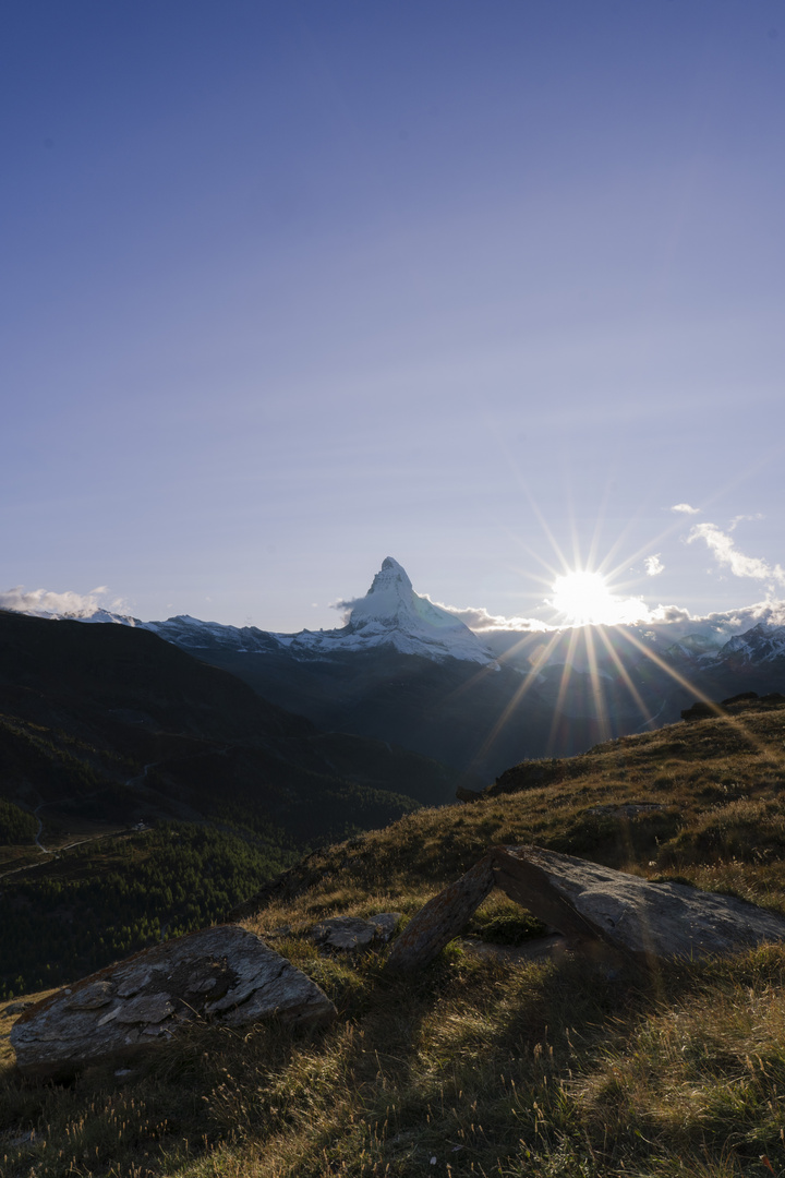 Sonnenstern fürs Matterhorn