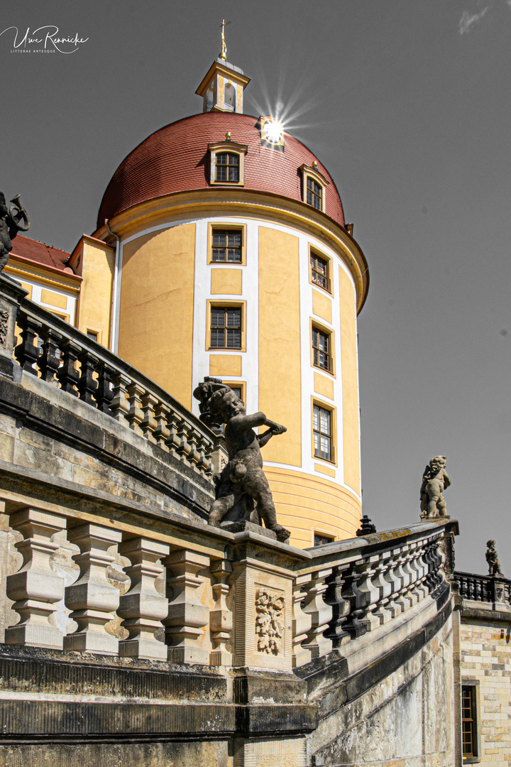 Sonnenstern im Turm