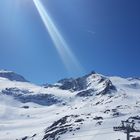 Sonnenstrahl am Pitztaler Gletscher 25.03.2017