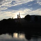 Sonnenstrahl durch den Münsterturm