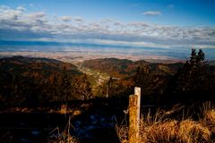 Sonnenstrahlen am Belchen