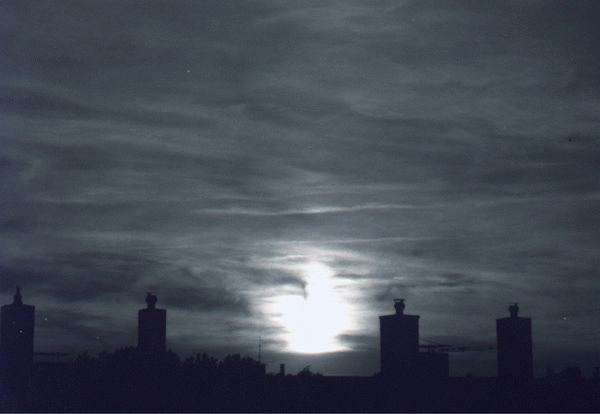 Sonnenstrahlen durchbrechen die Wolken