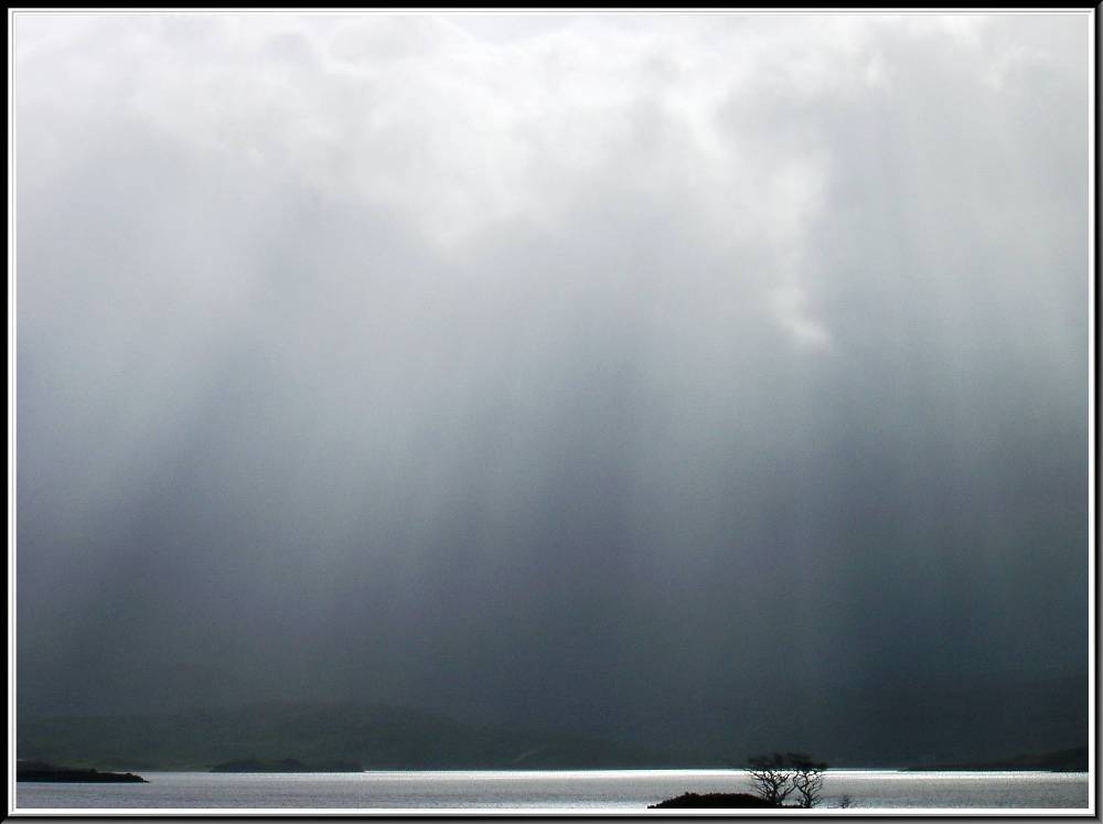 Sonnenstrahlen nach dem morgendlichem Gewitter