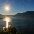 Sonnenstrasse über dem Lago
