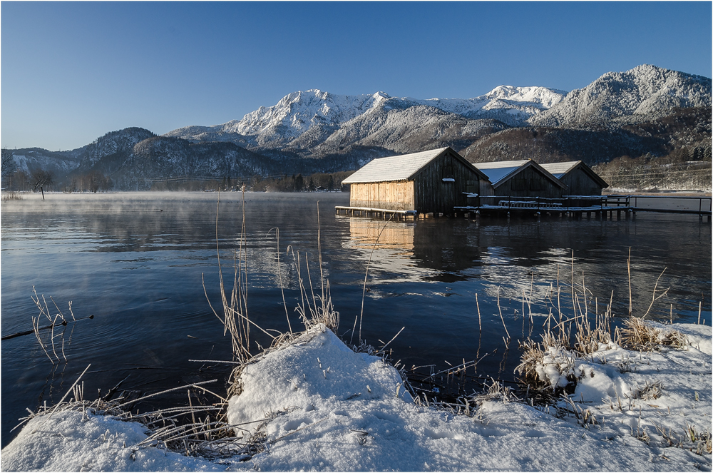 Sonnenstunden am Kochelsee...