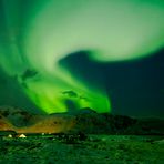 Sonnensturm über Ramberg/Lofoten